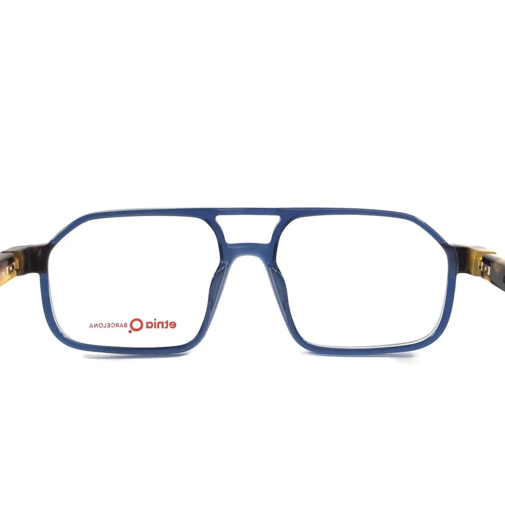 Etnia Barcelona Eyeglasses Frames SYKO BLHV Blue Havana Full Rim 54-16-138